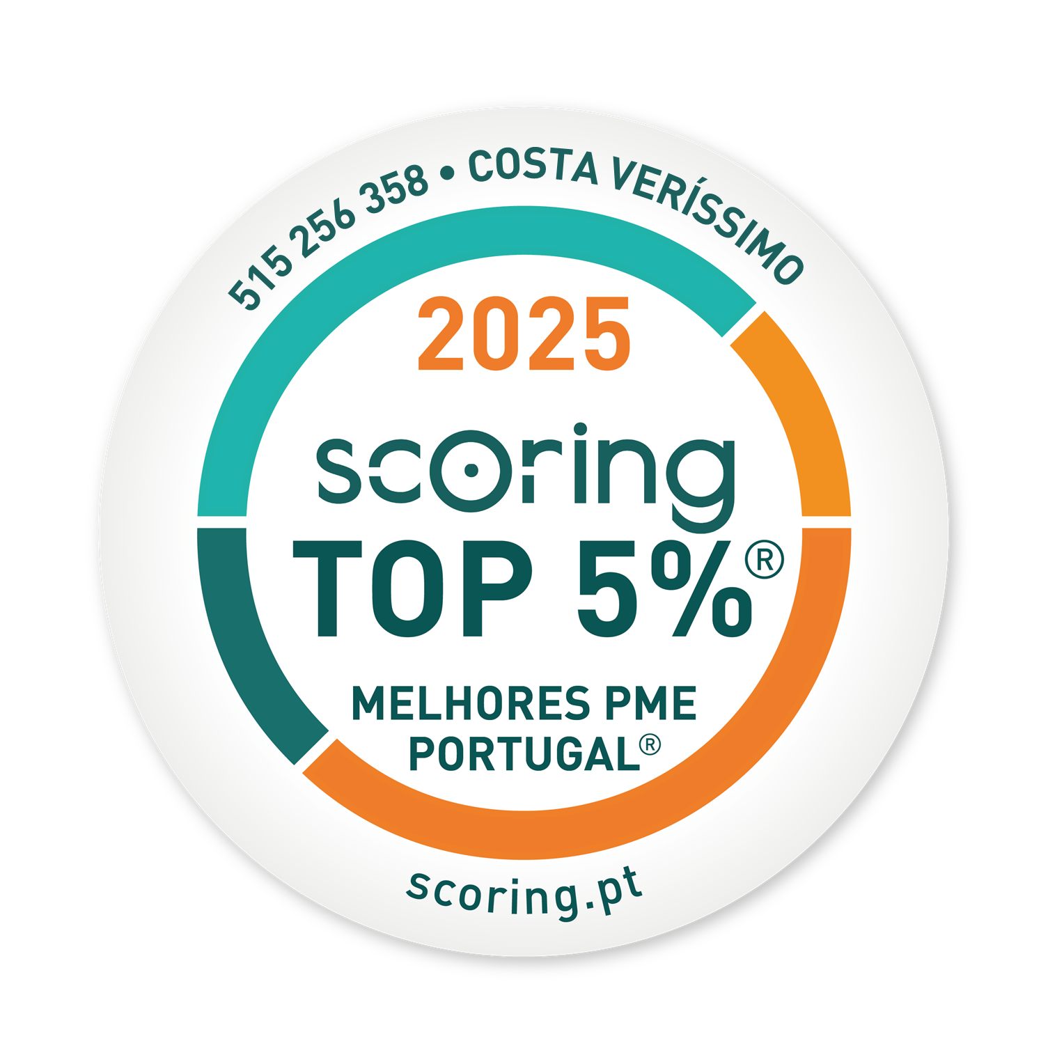 Scoring Top 5% Melhores PME Portugal 2025
